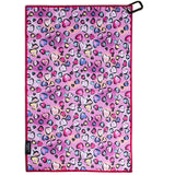 Pink Hearts Golf Towel