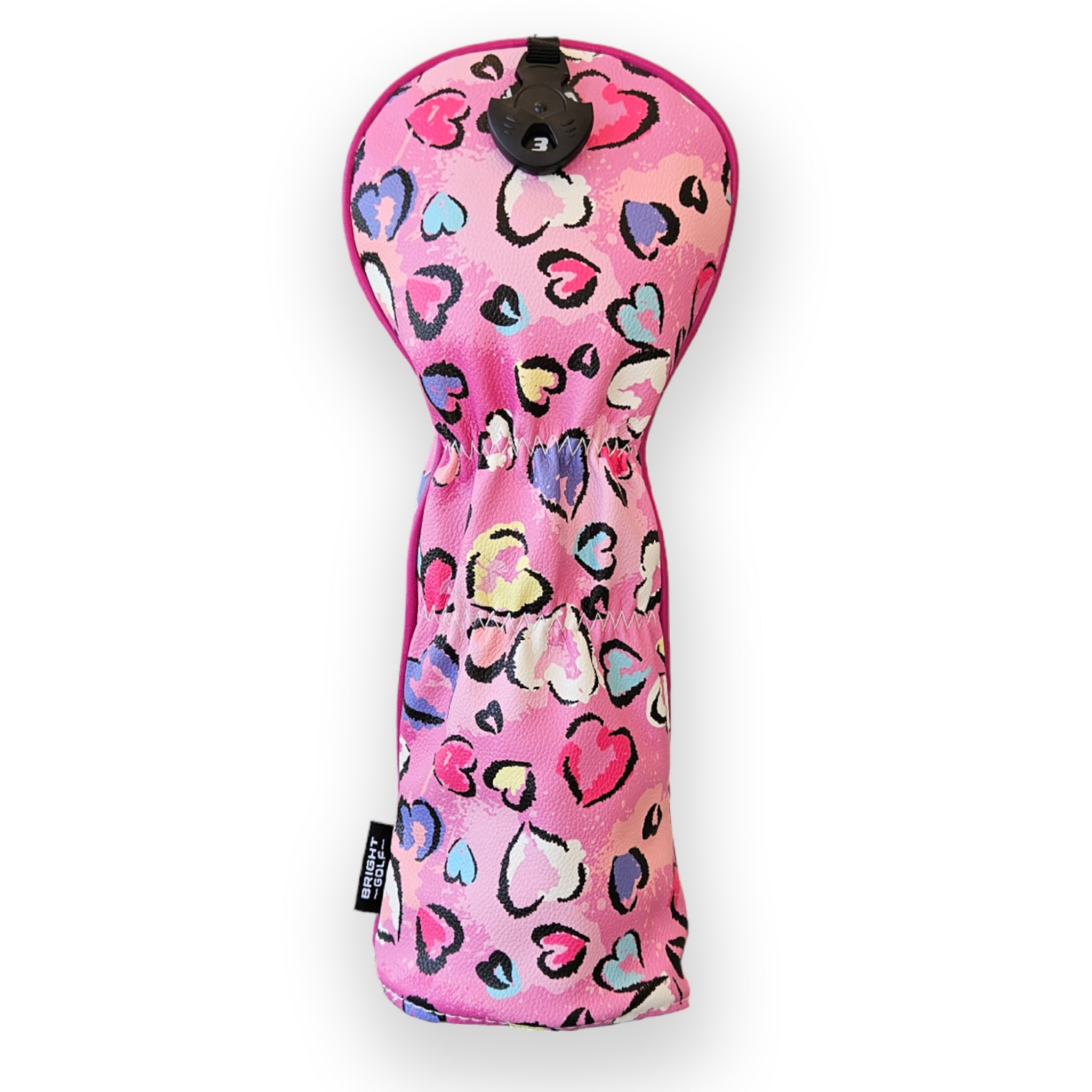 Pink Hearts Fairway Cover