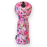 Pink Hearts Fairway Cover