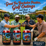 Bright Golf Beer Cooler Foam Drink Koolies Lifestyle Image