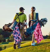 Pink Lei Golf Towel
