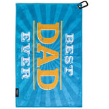 Best Dad Ever Golf Towel