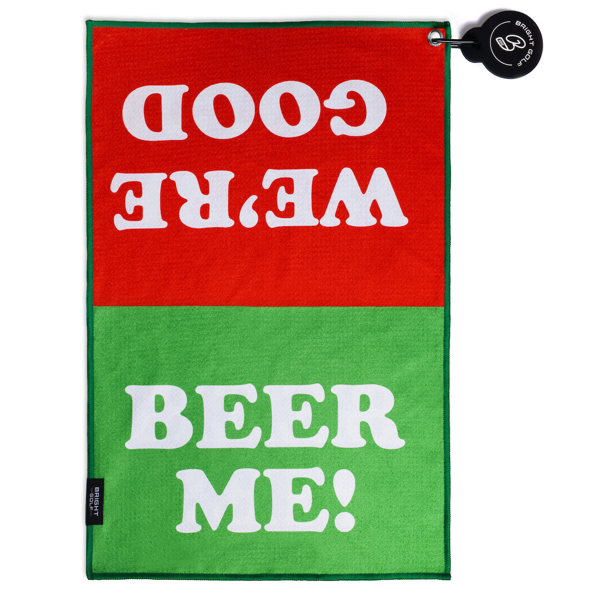 Beer Me Magnetic Golf Towel