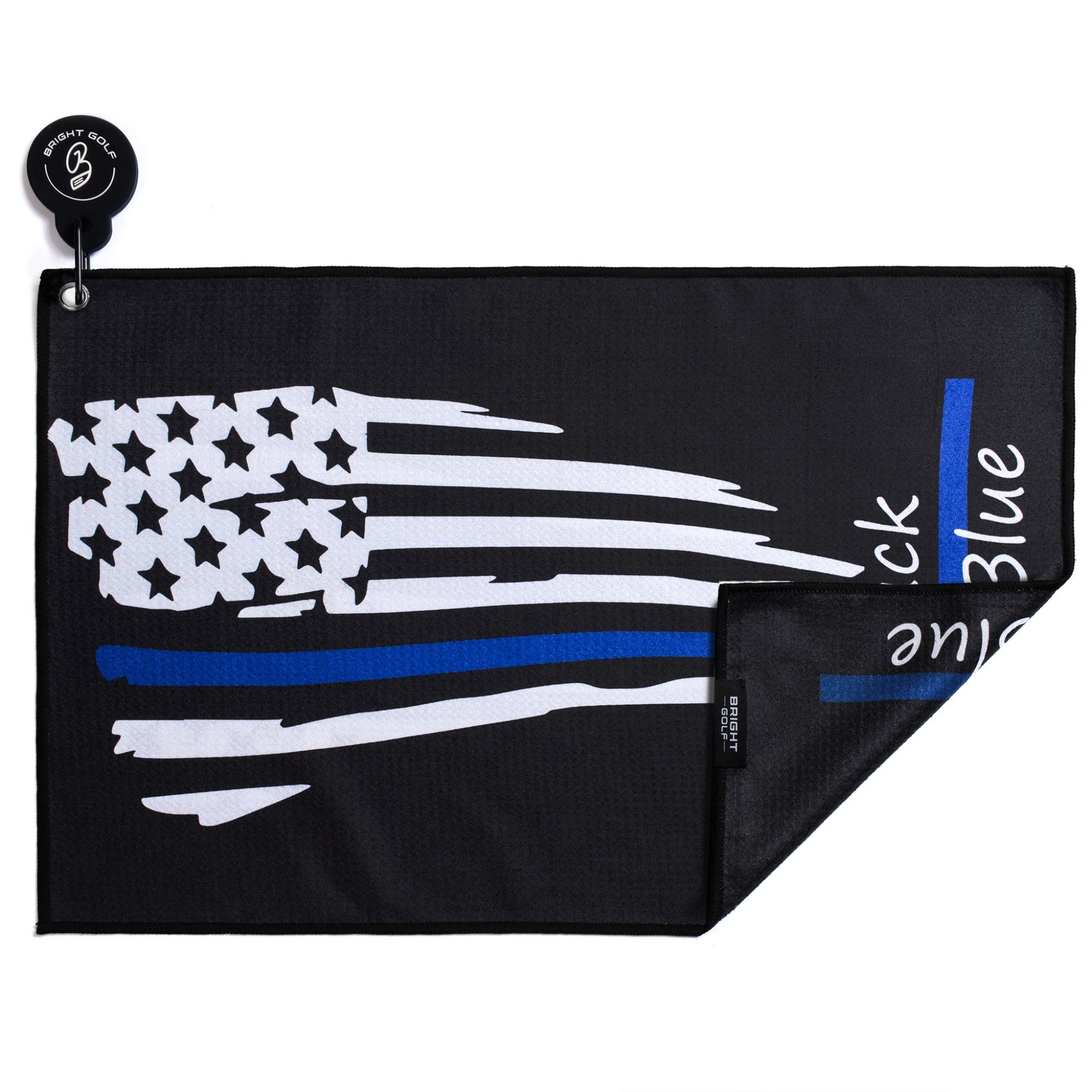 Back The Blue Magnetic Golf Towel