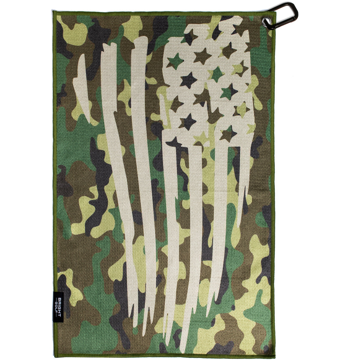 Camo Flag Golf Towel