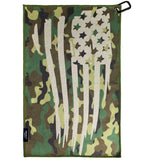 Camo Flag Golf Towel