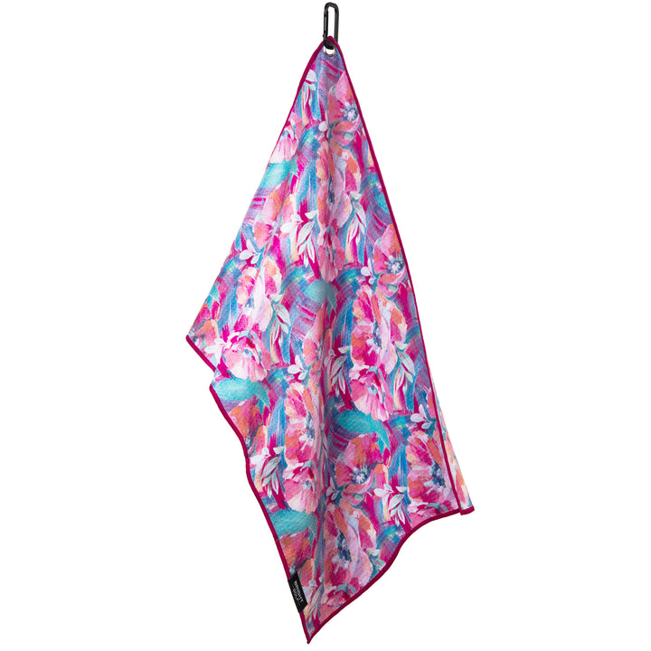 Pastel Flowers Golf Towel