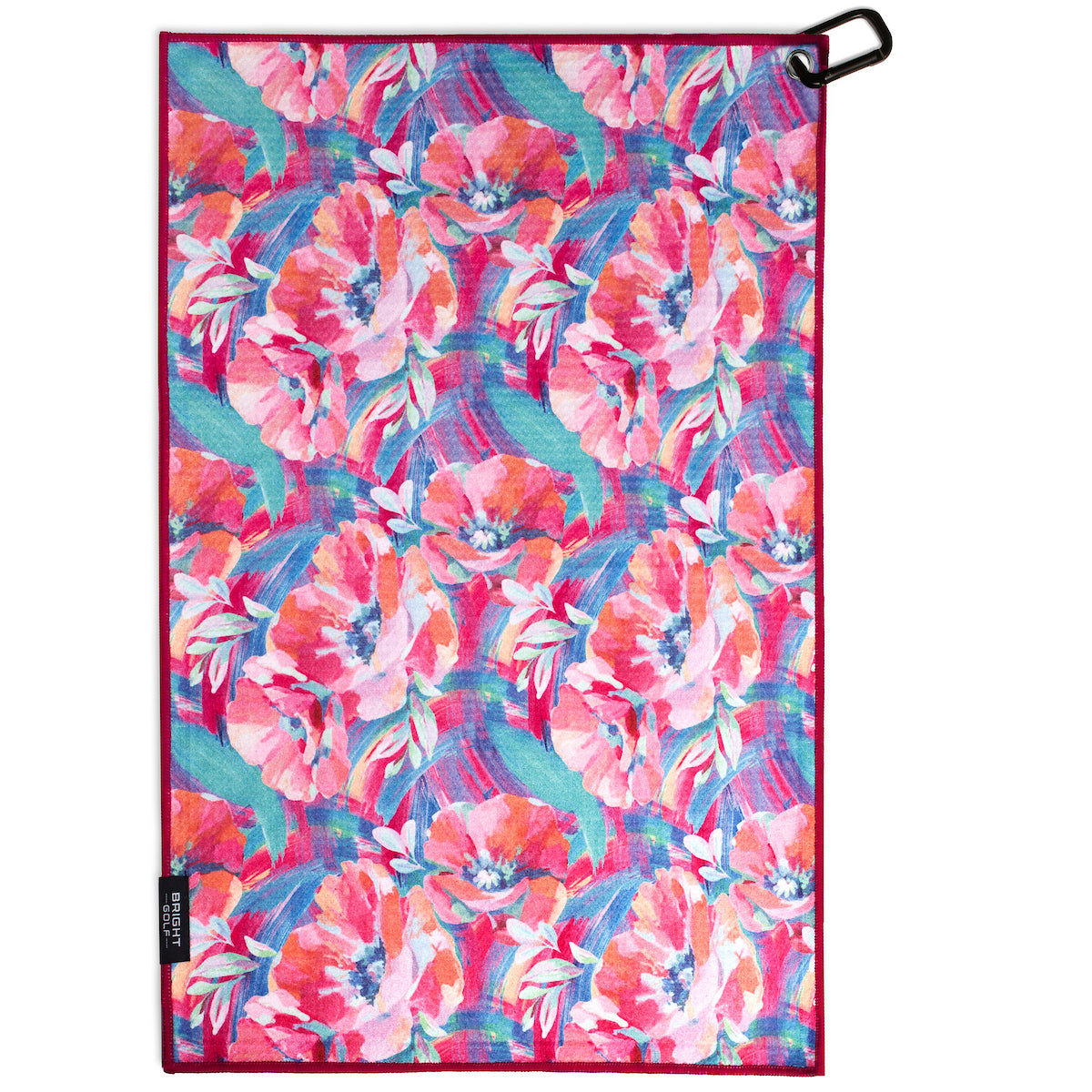 Pastel Flowers Golf Towel