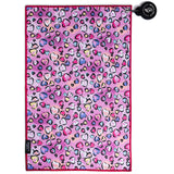 Pink Hearts Magnetic Golf Towel