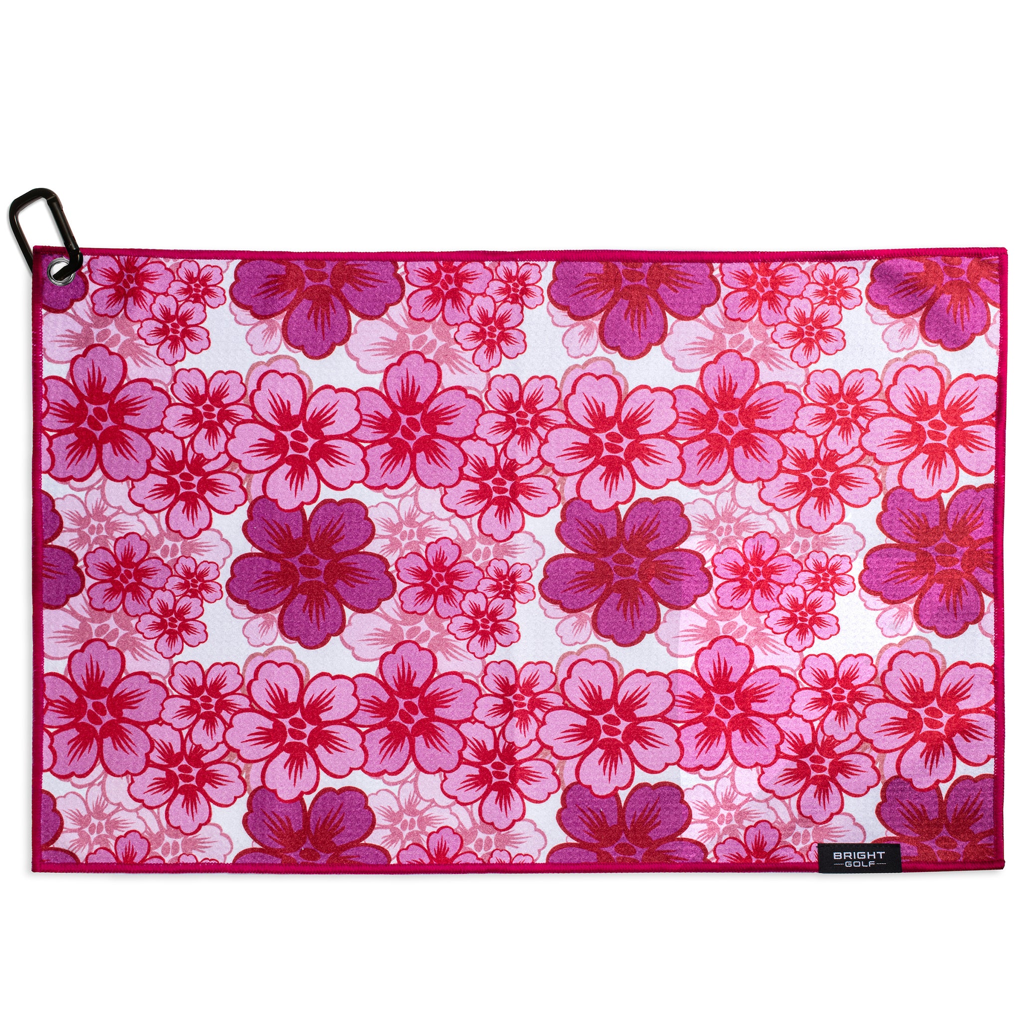 Pink Lei Golf Towel