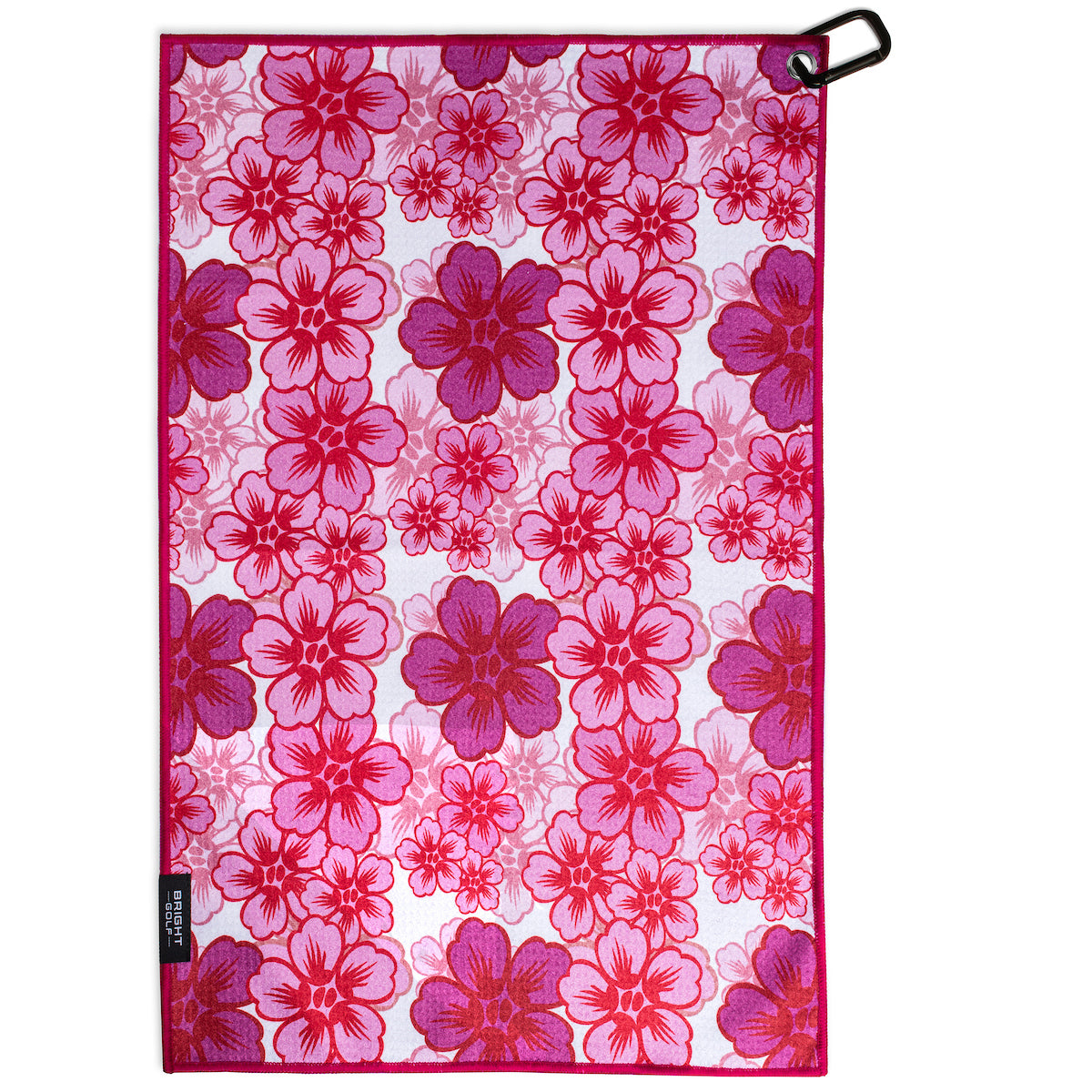 Pink Lei Golf Towel
