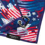 Stars and Stripes Golf Towel