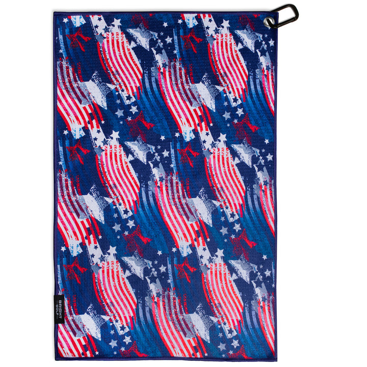 Stars and Stripes Golf Towel