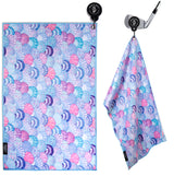 Sea Shells Magnetic Golf Towel