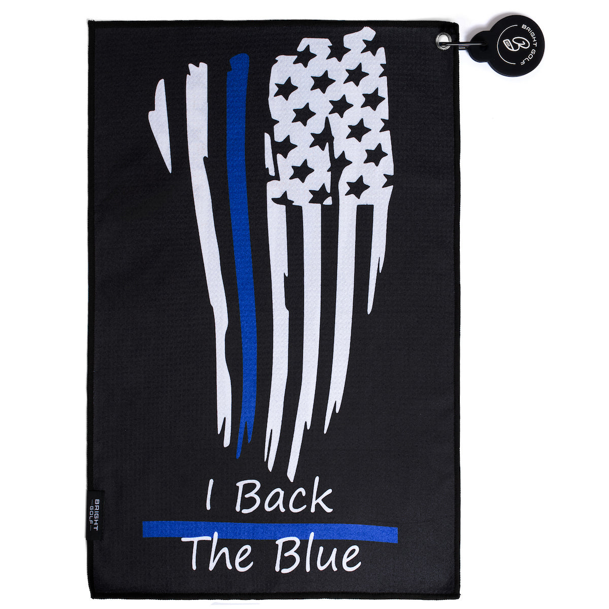 Back The Blue Magnetic Golf Towel