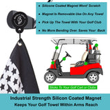 Back The Blue Magnetic Golf Towel