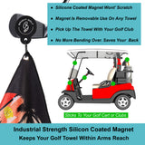 World's Okayest Golfer Magnetic Golf Towel