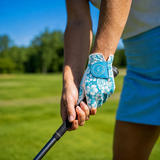 Women's Golf Glove Hawaiian Light Blue
