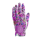 Women's Golf Glove Pink Hearts