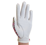 Women's Golf Glove Pink Hearts