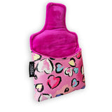 Pink Hearts Square Mallet Putter Cover