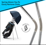 White Daisies Golf Bag Umbrella