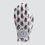 Women’s Patriotic Peace Golf Glove
